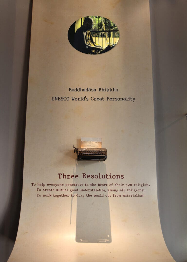 3 Resolutions of Buddhadasa