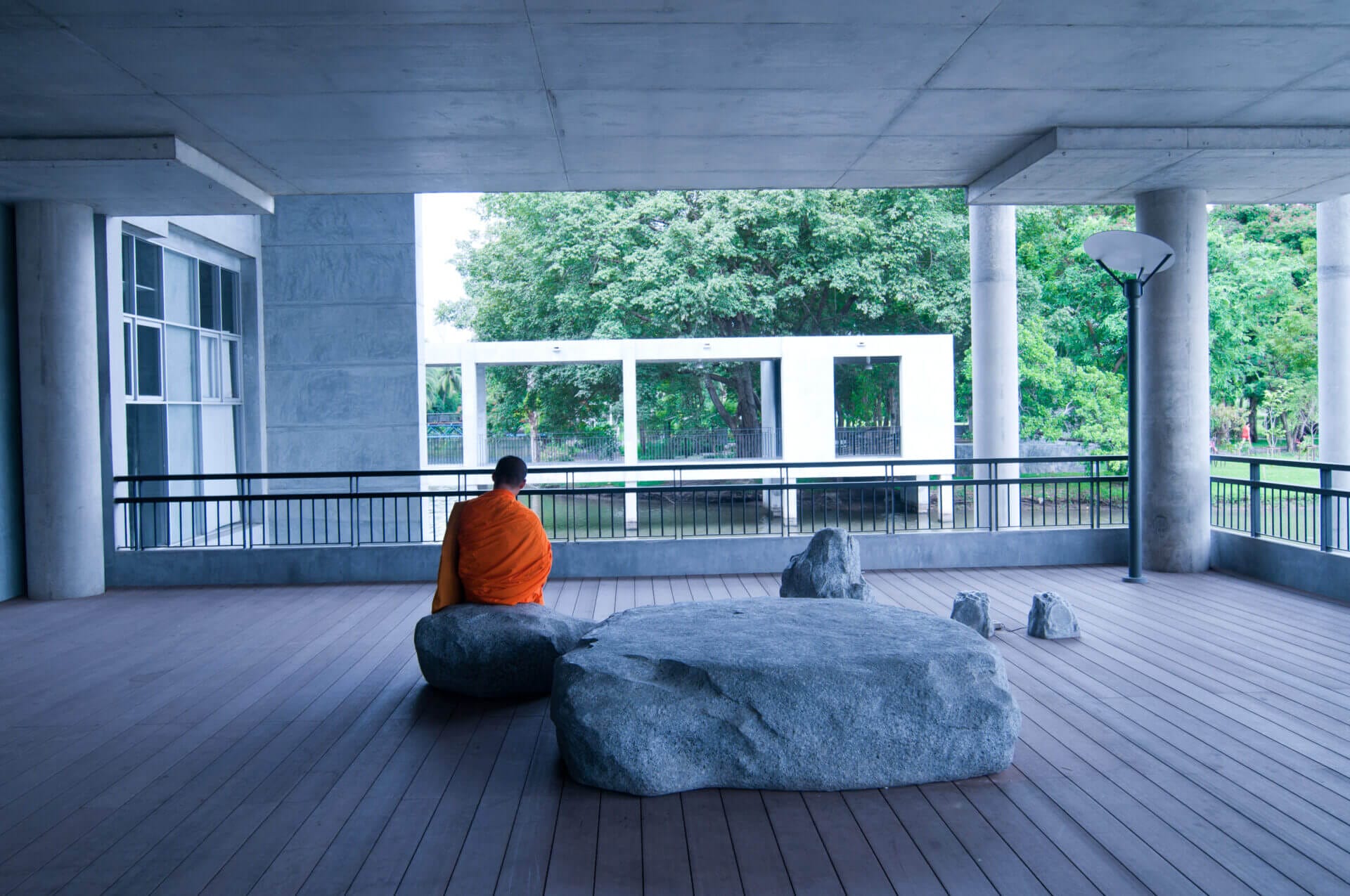 หอจดหมายเหตุพุทธทาส ภายในอาคาร