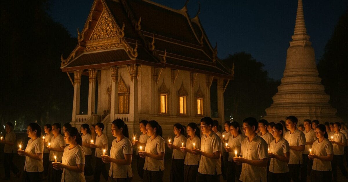 เวียนเทียน วิสาขบูชา พระพุทธเจ้า